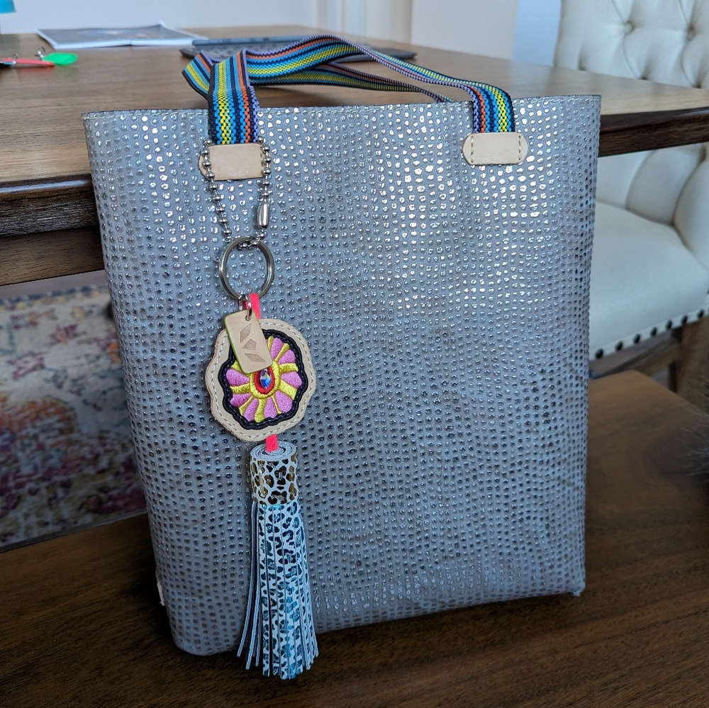 Consuela Juanis Everyday Tote with key fob charm